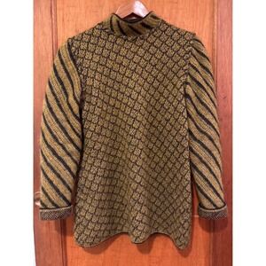 Emanuel Ungaro Parallele Paris vintage sweater Medium knit wool tunic 90s retro